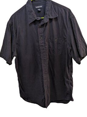 Lands' End Men's Short-Sleeve Shirt - LT